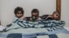 Дети, пострадавшие во время одной из предполагаемых химических атак в восточной Гуте, Сирия, 25 февраля 2018 года