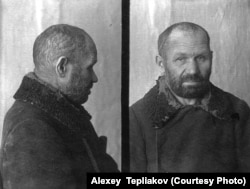 Видный алтайский чекист 20-х годов Константин Болотный в 1938 году, перед расстрелом