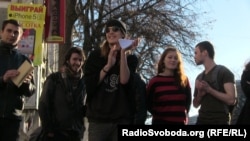 «Маяковські читання» в Сімферополі: поети виступили проти приєднання Криму до Росії, 15 березня 2014 року