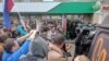 RUSSIA, Novosibirsk, rally against raising the retirement age
