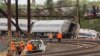 США: пасажирський потяг зіткнувся з товарним, є жертви