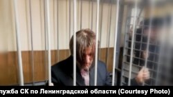 Андрей Бовт в Гатчинском городском суде на избрании меры пресечения 