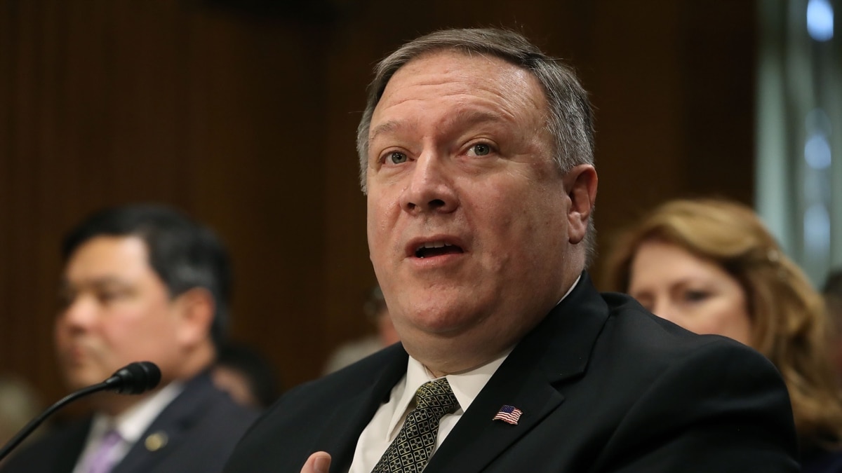 New U.S. Secretary Of State Promises 'Tough Diplomacy' As He's Sworn In