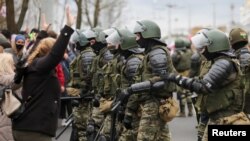 «Марші проти терору» влаштували у неділю протестувальники в Білорусі