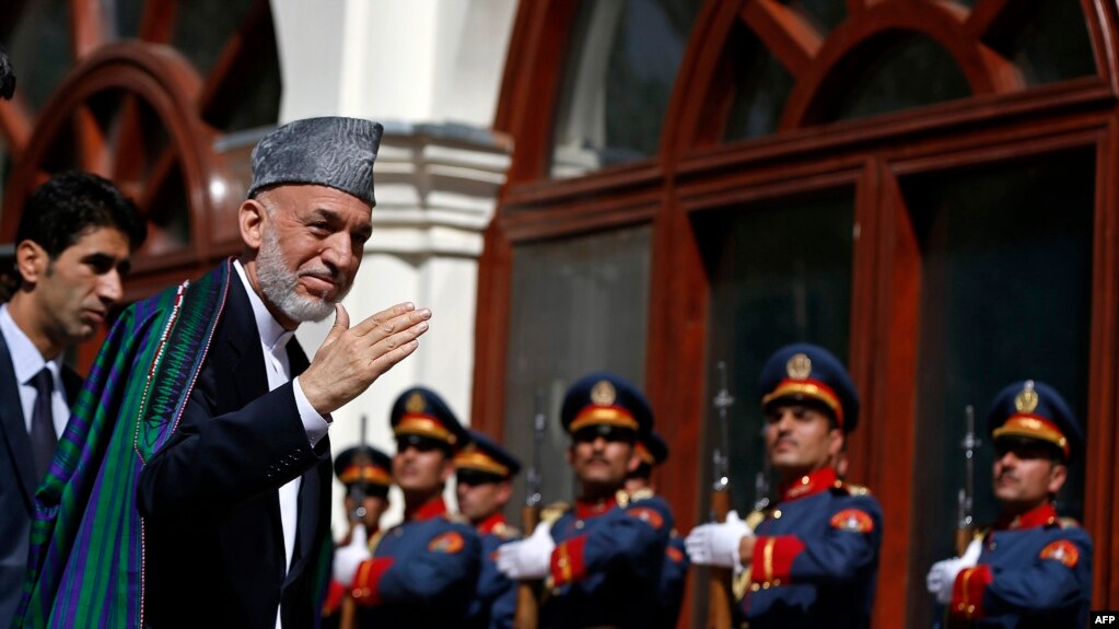 Former Afghan President Hamid Karzai.