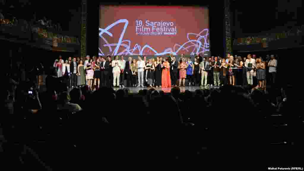 BiH - Završen Sarajevo Film Festival 2012. , 14. juli 2012. 