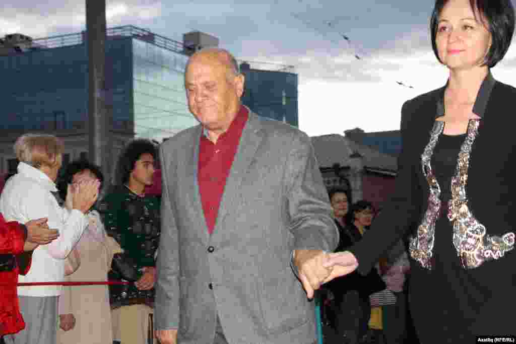 Актер Владимир Меньшов һәм Татарстан мәдәният министры урынбасары Гүзәл Нигъматуллина