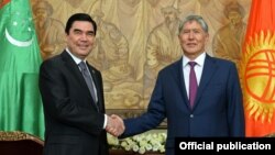 Түркмөн президенти Кыргызстанга келди