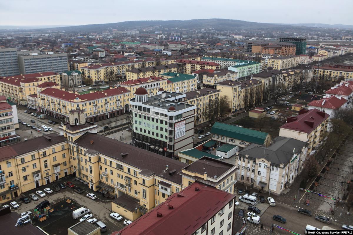 Грозный с высоты птичьего полета