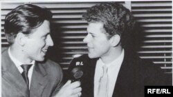 Юрий Шлиппе берет интервью у Ван Клиберна. 1958 г.