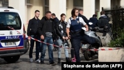 Poliția franceză la Levallois-Perret