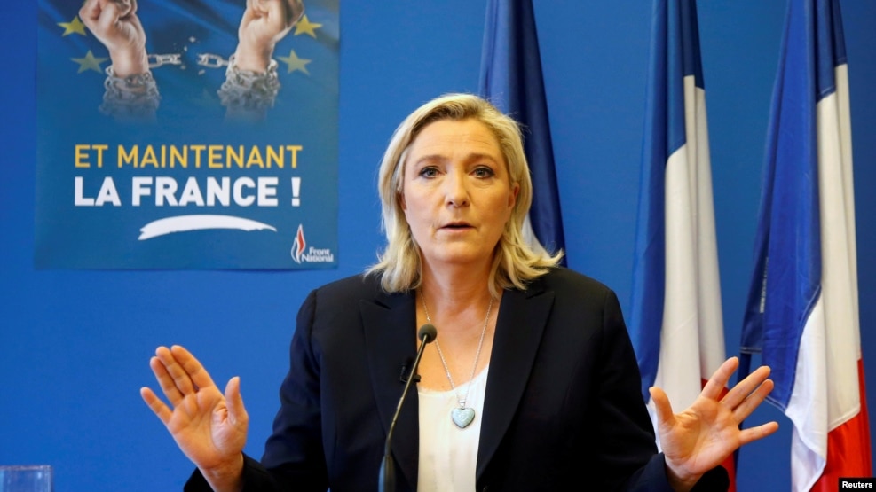 Marine Le Pen, 24 iyun 2016