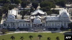 Гаити. Президентский дворец в Порт-о-Пренс после землетрясения 12 января 2010