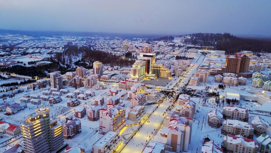 Вид с крыши корея