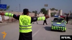 خیبر کې ټرېفیک پولیس 