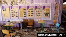 Школа в Украине после российского вторжения. Иллюстративное фото