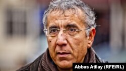 Azerbaijan - Human rights defender, lawer Intigam Aliyev in Ismayilli - 29Jan2013