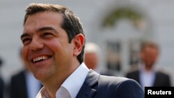 Premierul elen Alexis Tsipras la Skopje