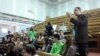 Протесты студентов РГГУ против лекции Николая Старикова (архивное фото)
