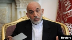 Afghan President Hamid Karzai (file photo)