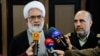 Prosecutor General, Mohammad Jafar Montazeri speaking with reporters, on Wednesday, March 13, 2019.
