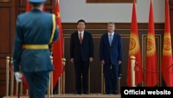 Главы государств Китая и Кыргызстана