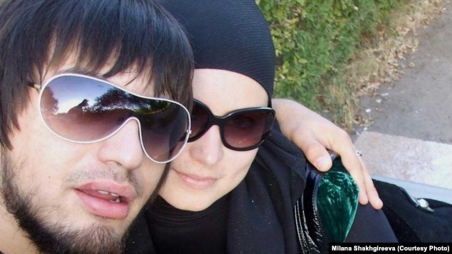 Уроженец Астаны Руслан Шахгиреев с женой Миланой (Натальей) Шахгиреевой - за два года до его тюремного заключения. 2011 год.