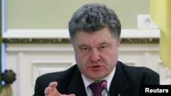 Украина президенті Петр Порошенко. Киев, 22 желтоқсан 2014 жыл. 