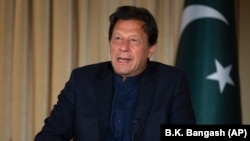 FILE: Pakistan's Prime Minister Imran Khan