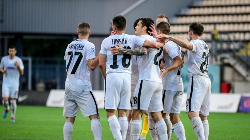 «Ворскла» вышла на первое место турнирной таблицы чемпионата Украины по футболу