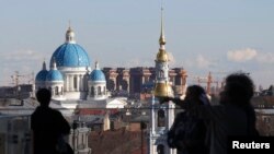 Pogled na Sankt Petersburg