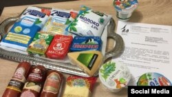 Российские продукты в оккупированном Крыму