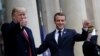 Дональд Трамп (зліва) приїхав до Франції на заходи, присвячені сотій річниці завершення Першої світової війни