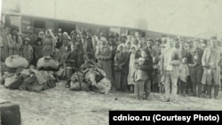 Эвакуация голодающих с ж/д станции Оренбург
