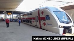 თბილისის ცენტრალური სადგური: თბილისი-ბათუმის მატარებელი