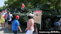 Виставка російського озброєння в Севастополі. 29 липня 2018 року