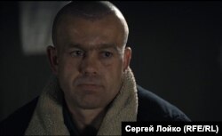 Юрий Бондарь в палаточном городке на военном полигоне в Днепропетровской области