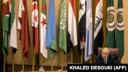 احمد ابوالغیط در نشست اخیر اتحادیه عرب در قاهره
