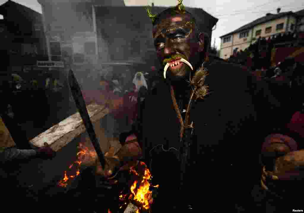 Participants take the pagan elements to heart, ditching the region's deep-rooted Orthodox Christianity for the two-day affair.