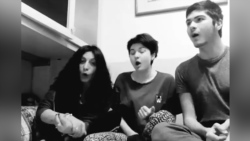 Viral Hit: Georgian Students In Italy Sing About Coronavirus