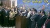 Salih al-Mutlaq, an influential secular Sunni politician (with hand on lectern), helping announce the creation of the Iraqi Patriotic Movement in October. 