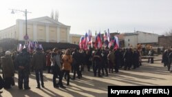 Мітинг у Сімферополі, 27 лютого 2017 року