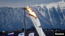 Flaka Olimpike në rajonin e Kaukazit Verior në Rusi