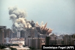 Операция "Мир Галилее", 2 августа 1982 года. Последствия ударов израильской авиации по Бейруту