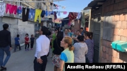 Bakıda məcburi köçkünlərin etirazı. 2019