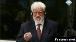 Slobodan Praljak u sudnici