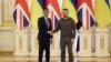 Президент України Володимир Зеленський (праворуч) і прем’єр-міністр Великої Британії Ріші Сунак. Київ, 19 листопада 2022 року