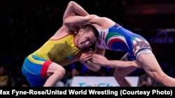 Один из эпизодов чемпионата Азии в Бишкеке.
