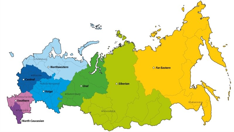 Медиа: Икътисади үсеш министрлыгы Русияне 14 төбәккә бүләргә тәкъдим итә