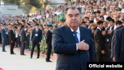 Tajik president Emomali Rahmon (file photo)